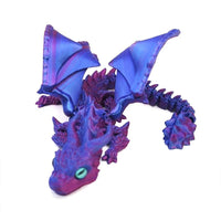 3D Printed Magic Dragon Movable Joint Fidget Toy Rotatable Articulated Office Desktop Ornament Adults Kid Toy Crafts Gift Quick Pick Grocers