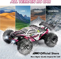 4WD Remote Control Car Off Road 4x4 RC High Speed Buggy Truck Super Brushless 50 or 80KM/H Fast Drift Racing Toy Kids Adults Econic Blanks
