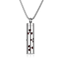 Long Strip Stainless Steel Aromatherapy Necklace Perfume Diffuser Essential Oil Diffuser Pendant Necklace Jewelry Accessories Econic Blanks