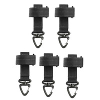 Multi-purpose Nylon Gloves Hook Work Gloves Safety Clip Outdoor Tactical Climbing Rope Camping Hanging Buck Outdoor Camping