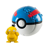 Pokemon Elf Ball Pokeball Anime Figure Cartoons Pikachu Charizard Piplup Kyogre Pocket Monster Pet Anime Action Model Toy Gifts Quick Pick Grocers