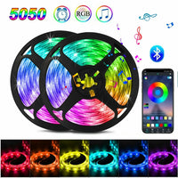 RGB LED Strip Light SMD 5050 USB Remote&APP Control Bluetooth Flexible Tape Diode Ribbon for TV Backdrop Living Room Bedroom Econic Blanks