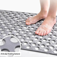 Bath Mat With Drain Holes Non Slip Bath Mat Easy Clean Bathtub Mat With Drain Holes And Suction Cups Bathroom Accessories Quick Pick Grocers