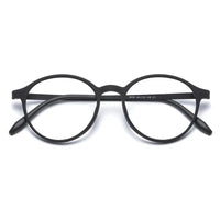 Ultralight Fashion Retro Round Glasses Frames Women TR90 Titanium Optical Prescription Men's Eyeglasses Frame H3050 Econic Blanks