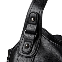 Pu shoulder bag fashionable temperament zipper opening design daily commuter handbag Quick Pick Grocers