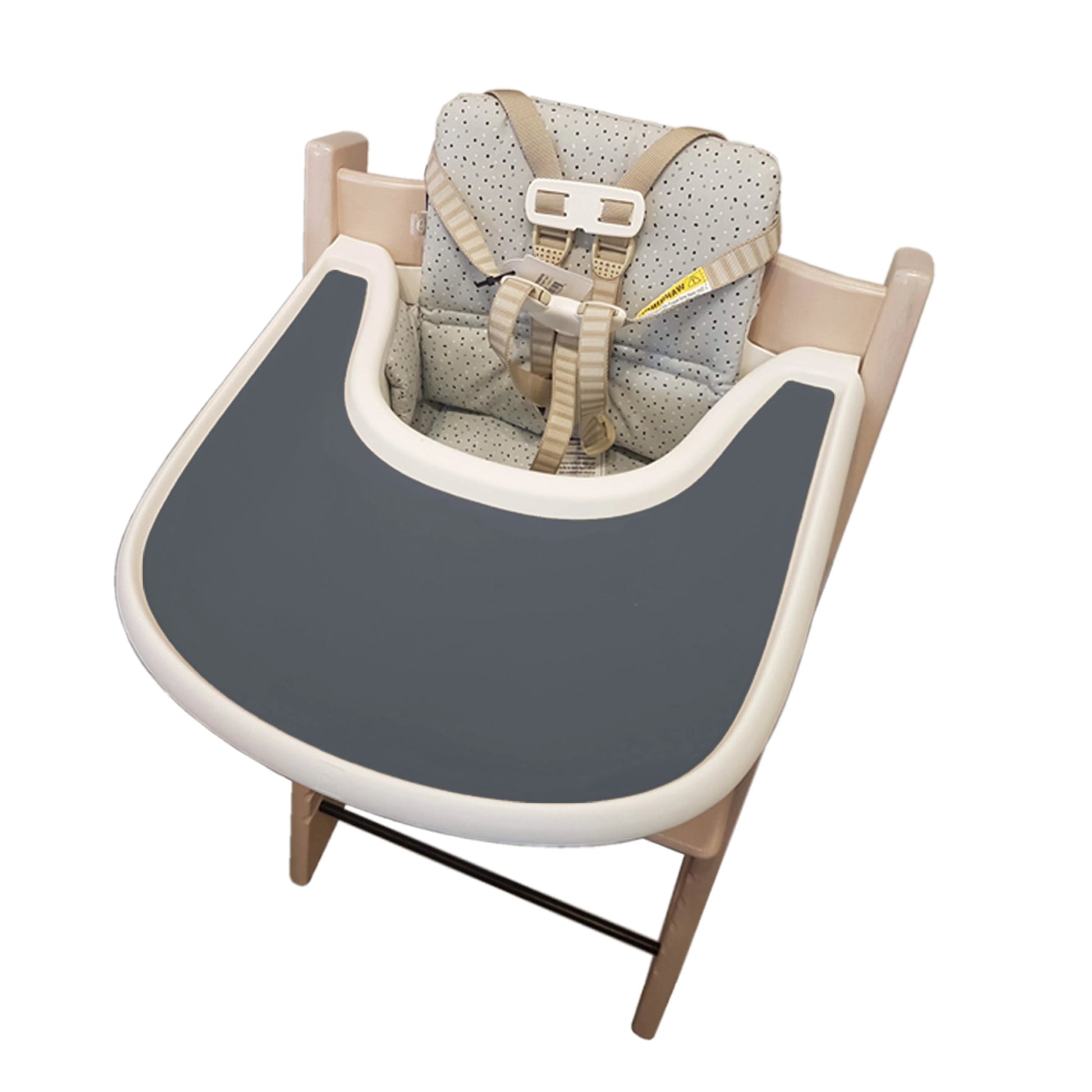 1pcs-Easy To Clean Trip Trap Placemat Silicone Baby Dining Feeding Mat Highchair Flat Tray Placemat For Baby Purest Peak