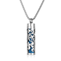 Long Strip Stainless Steel Aromatherapy Necklace Perfume Diffuser Essential Oil Diffuser Pendant Necklace Jewelry Accessories Econic Blanks