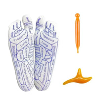 Physiotherapy Foot Care Massage Relieve Tired Feet Sock Acupressure Foot Massager Reflexology Socks Foot Acupoint Massage Tool Quick Pick Grocers