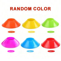 10/20/30pcs soccer Training Sign Dish Pressure Resistant Cones Marker Discs Bucket Outdoor Basketball Football Training Sports Quick Pick Grocers