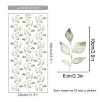 Boho Flowers Wall Stickers Child Watercolor Bedroom Living Room Home Decor Art Eco-frienly Removable Decals PVC Murals Econic Blanks