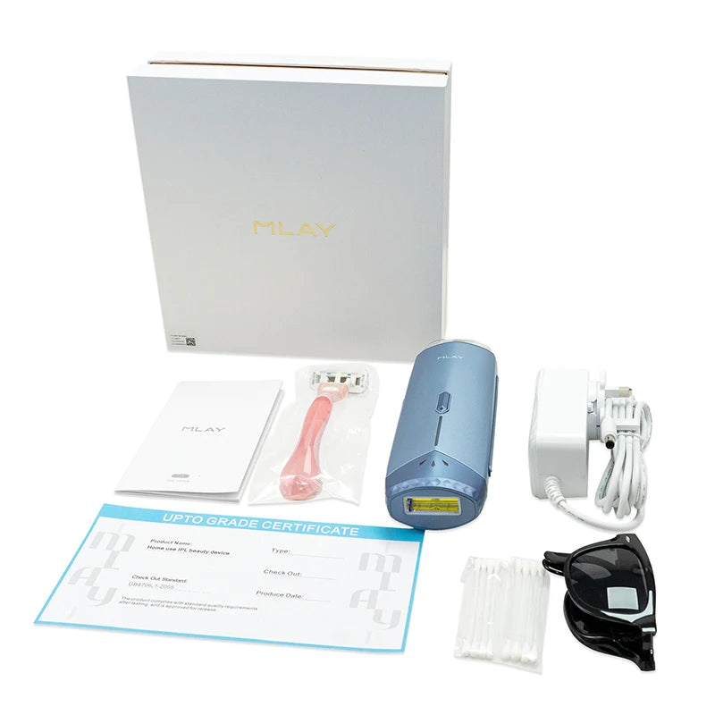 Mlay T18 ICE Cooling Hair Removal Device With Unlimited Shots Permanent IPL Laser Home Use Painless Epilator For Women Men Quick Pick Grocers