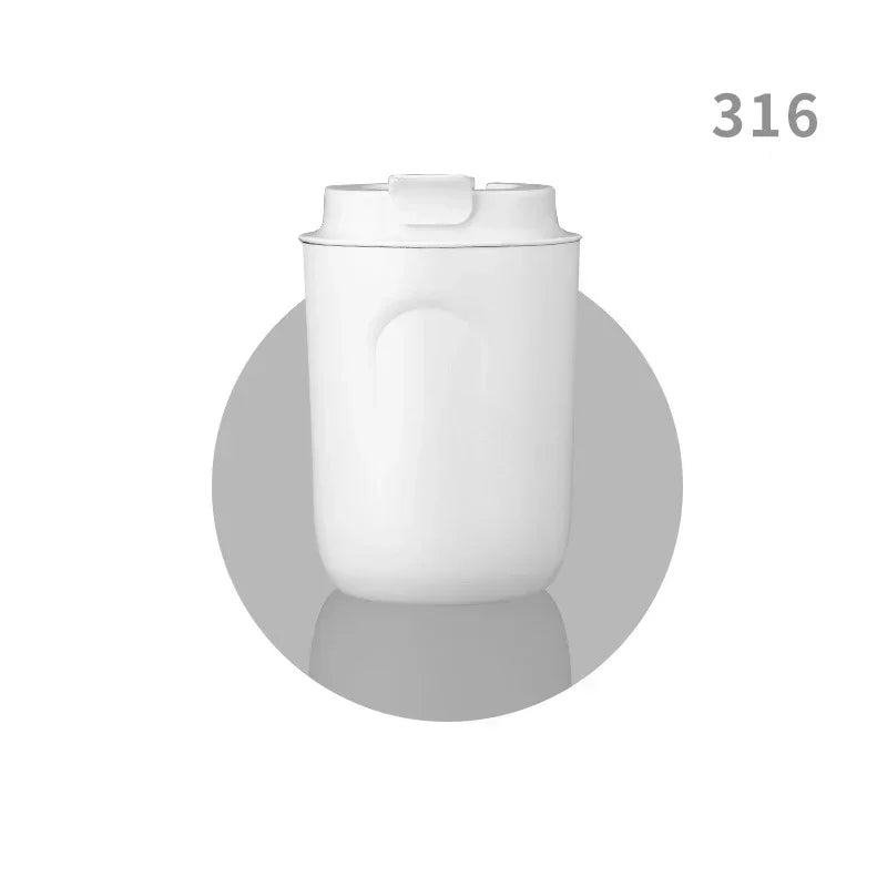 Mini Thermos Bottle Coffee Mug Stainless Steel Cup Thermal Leakproof Vacuum Flask Double Wall Tumbler Insulated Travle Drinkware Quick Pick Grocers