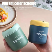 510ml Stainless Steel Lunch Box with Spoon Thermal Food Container Vaccum Cup Insulate Bento Box Thermos Soup Cup For Kids School Quick Pick Grocers
