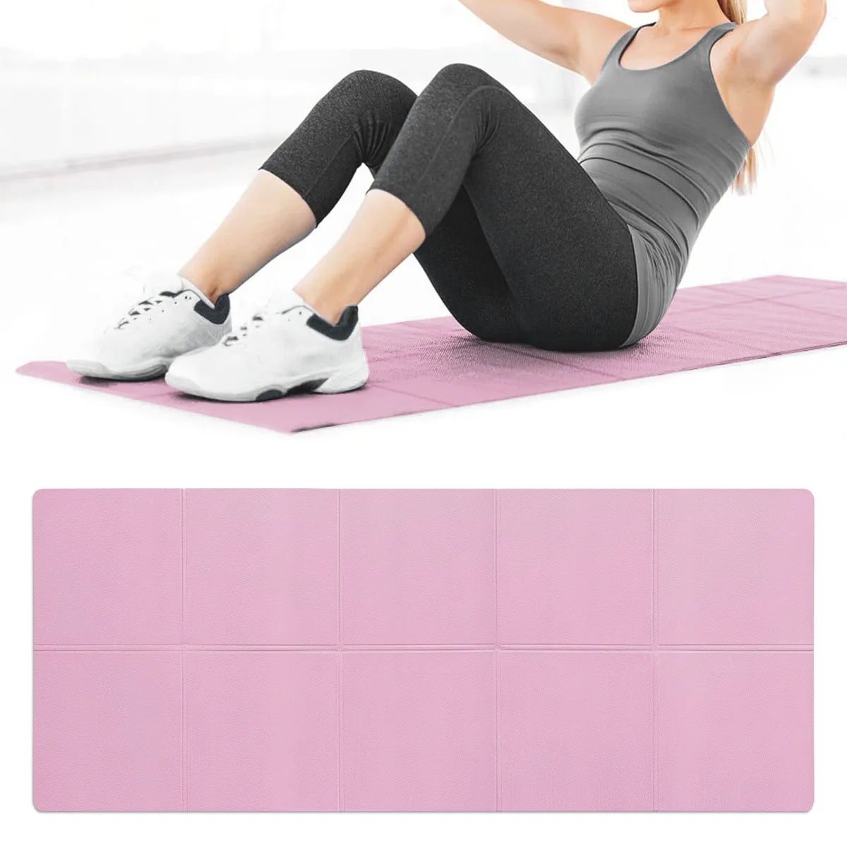 4MM Thick EVA Yoga Mats Anti-slip Sport Fitness Mat Blanket For Exercise Yoga And Pilates Gymnastics Mat Fitness Equipment Econic Blanks