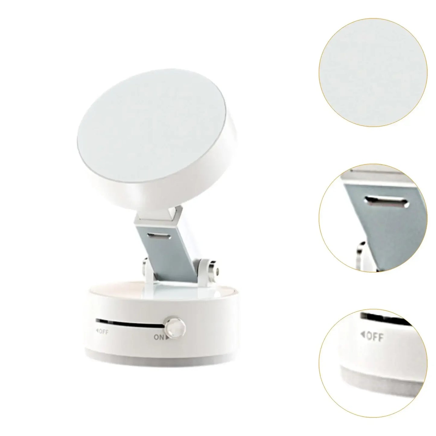 Professional Car Phone Holder with Strong Vacuum Suction Simple Install Adjustable Angle Phone Stand Mount for Vehicle