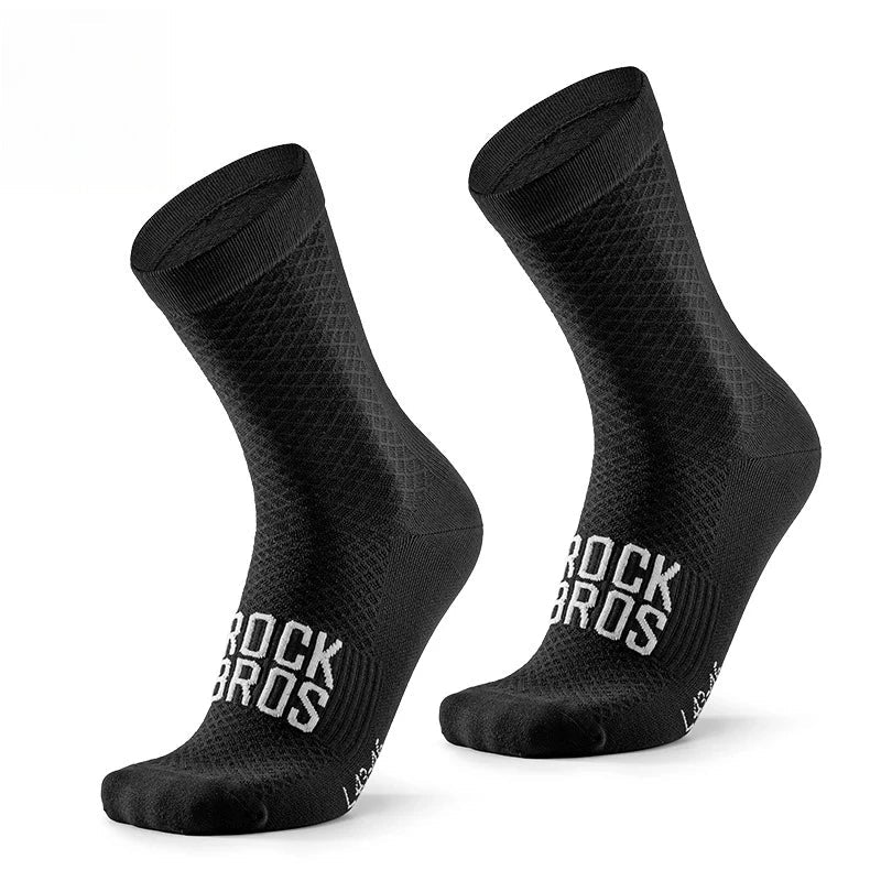 ROCKBROS ROAD TO SKY Sport Socks Breathable MTB Road Cycling Socks High Elastic Shock Absorbing A pair Bike Socks Quick Pick Grocers
