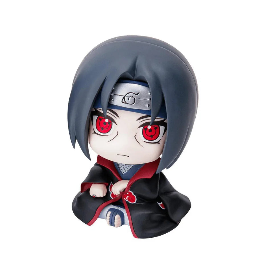 9cm Naruto Anime Figure Uzumaki Naruto Kakashi Uchiha Sasuke Itachi Cute Toys Q Figurals Action Figurine Model Quick Pick Grocers