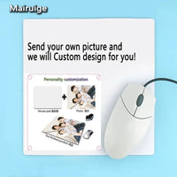Mairuige Mouse Pad DIY Send Your Own Picture Rectangular And Round Mousepad Customize Your Own Mousepad Gamer Send Your Image As Quick Pick Grocers