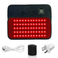 60 LEDs Red＆Infrared Light Therapy Belt 850nm 660nm Back  Burn Fat Wrap Slimming Machine Waist Heat Pad Full Body Quick Pick Grocers