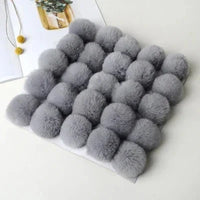 Pompom 5cm 6cm 8cm Fluffy Fur Ball Soft Pompon DIY Pompons For Keychain Sewing On Scarf Hats Shoes Apparel Craft Supplies Econic Blanks