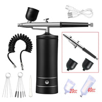Airbrush Nail with Compressor Portable Air Brush with Compressor For Nails Art Cake Painting Craft Airbrush Nail Art Compressor Econic Blanks