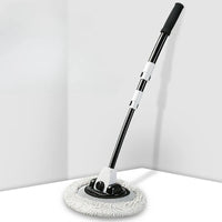 Car Wash Brush Car Cleaning Brush Telescoping Long Handle Mop Soft Hair Chenille Broom Universal Window Wash Auto Accessories