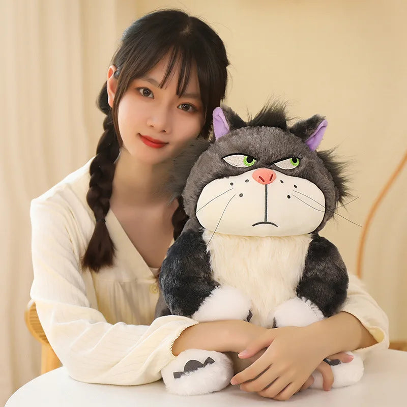 Japanese Funny Lucifer Cat Doll Plush Toy Doll Lucifer Bad Cat Pillow Carol Cat Plush Toy Birthday Gift Girl Econic Blanks