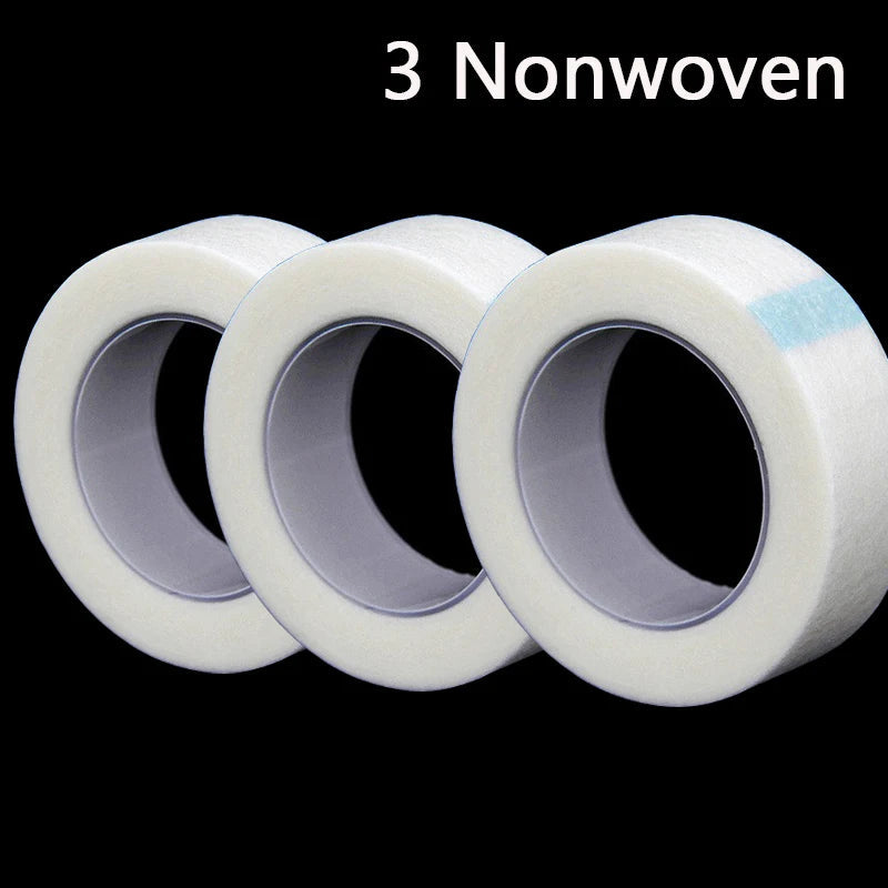 1/3/5 Rolls Eyelashes Extension Tape PE Adhesive Tools Under Eye Pads For Micropore Lashes Grafting Supplies Lash Lifting Tapes Quick Pick Grocers