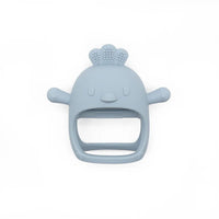 1PC Baby Silicone Teether Toys Cartoon Chick Shape Baby Toys Hollow Out Baby Care Equipment Chewing Training Baby Products Quick Pick Grocers