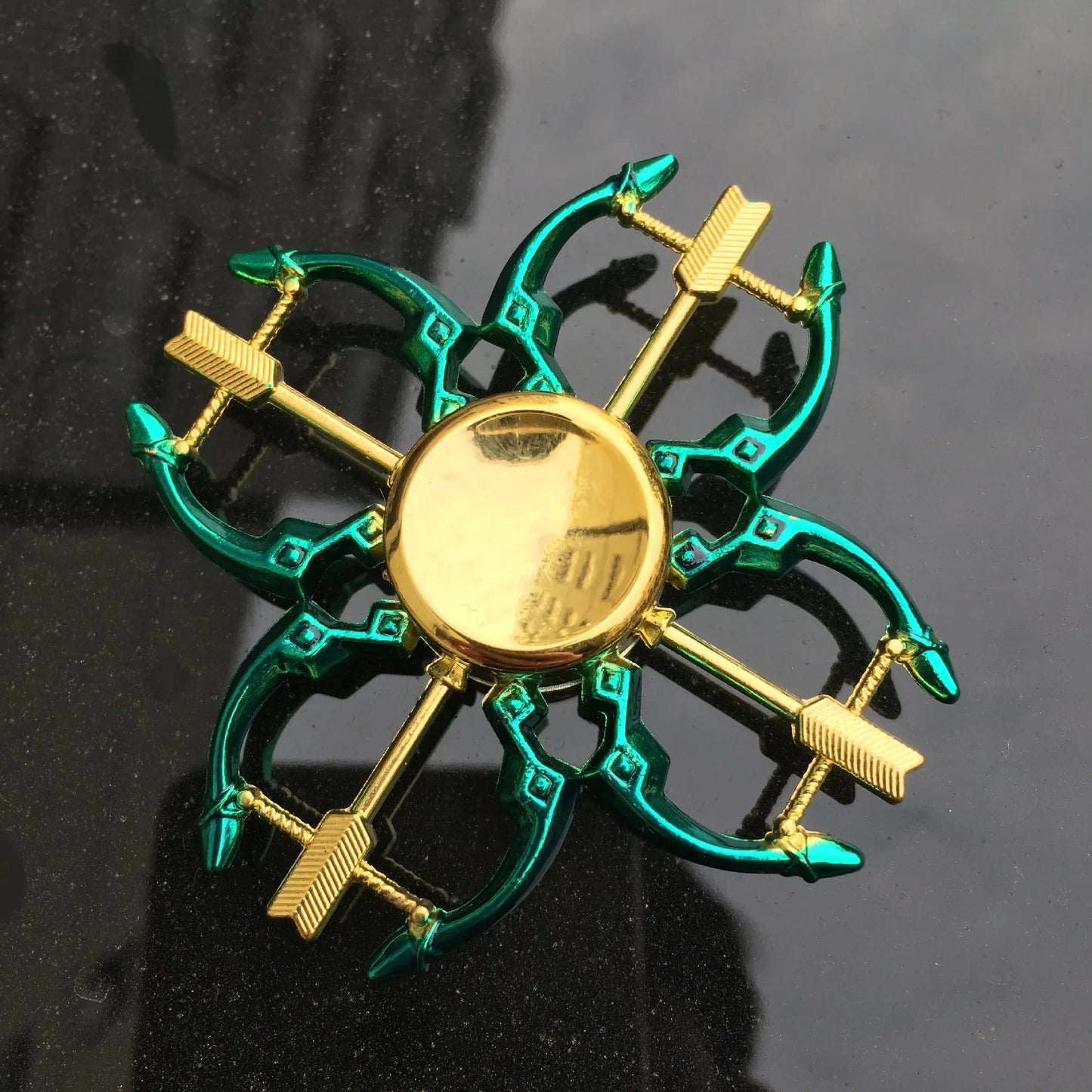 Creativity Hand Spinner Gun Zinc Alloy Metal Fidget King of Glory Weapon Series Kids Stress Relief Funny Toys Econic Blanks