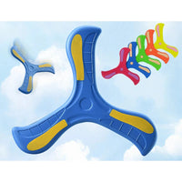 Soft Three-Leaf Boomerang Toy for Kids & Adults – Safe Outdoor Flying Game Econic Blanks
