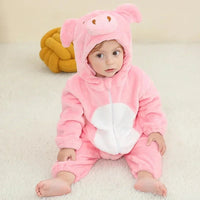 0 1 2 3 4 Years Kigurumi Pajamas for Toddler Baby Clothes Children Outfits Infant Dinosaur Unicorn Cat Robbit Cosplay Costumes Econic Blanks