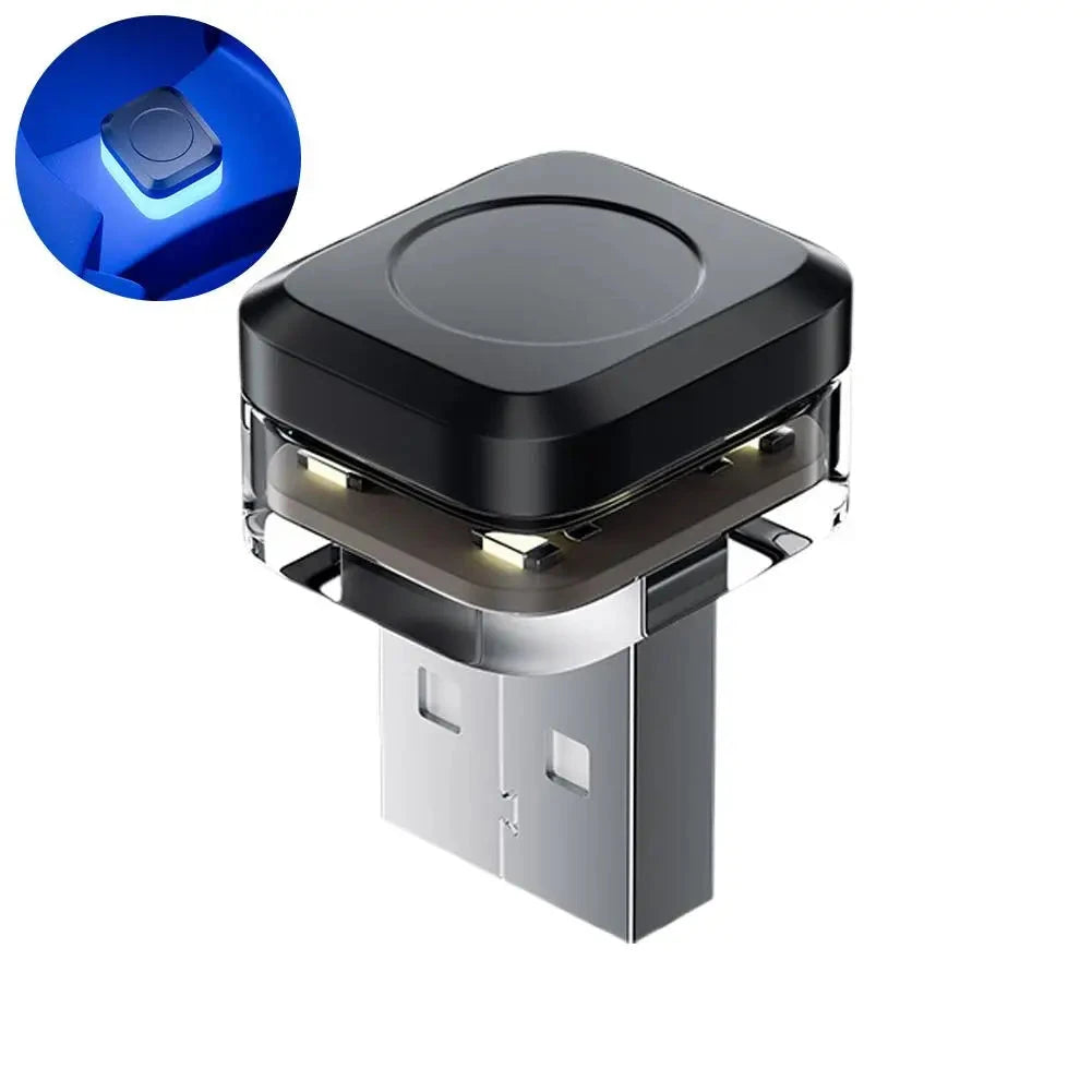 Mini USB LED Car Light – Colorful Interior Atmosphere & Emergency Lamp Econic Blanks