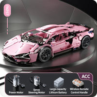 Technical Racing Sport Car 1280PCS Model Building Blocks City Mechanical Speed Vehicle Supercar Brick Puzzle Toys Kid Adult Gift Purest Peak Salt