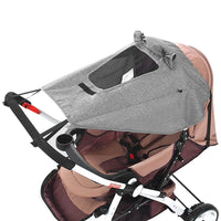 Universal Baby Stroller Accessories Sun Shade UV Protection Sunshade Carriage Canopy Cover for Prams Infants Car Seat Sun Visor Purest Peak
