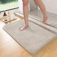 Long hair absorbent bathroom mat furry shower room foot wiping mat toilet non-slip mat entrance mat Econic Blanks