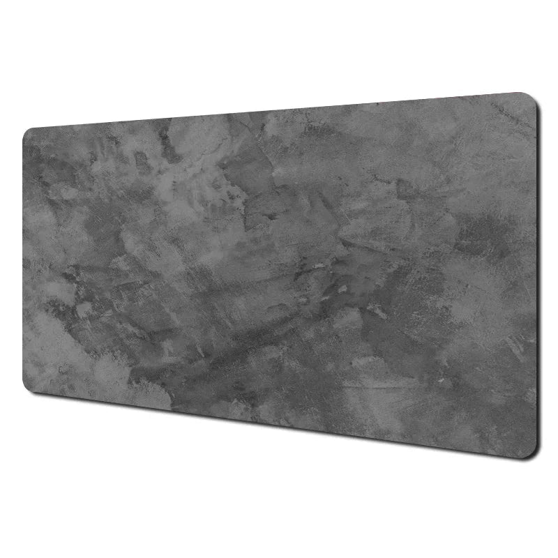 Gray mouse pad Large/Small overlocked mousepad xxl desktop keyboard table pad gray series game desk mat computer accessories Quick Pick Grocers