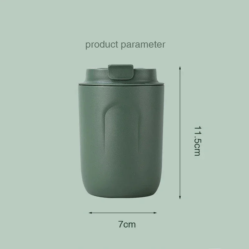 Mini Thermos Bottle Coffee Mug Stainless Steel Cup Thermal Leakproof Vacuum Flask Double Wall Tumbler Insulated Travle Drinkware Quick Pick Grocers