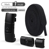 8mm No Tie Shoe Laces Press Lock Shoelaces Without Ties Elastic Laces Sneaker Kids Adult Widened Flat Shoelace for Shoes Quick Pick Grocers