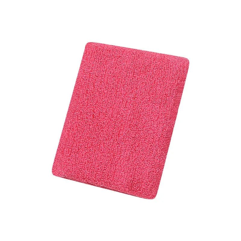 New Breathable Cotton Wristband Set for Men and Women Sweat Absorbent Wrist Sweatbands for Tennis Football Basketball Running Quick Pick Grocers
