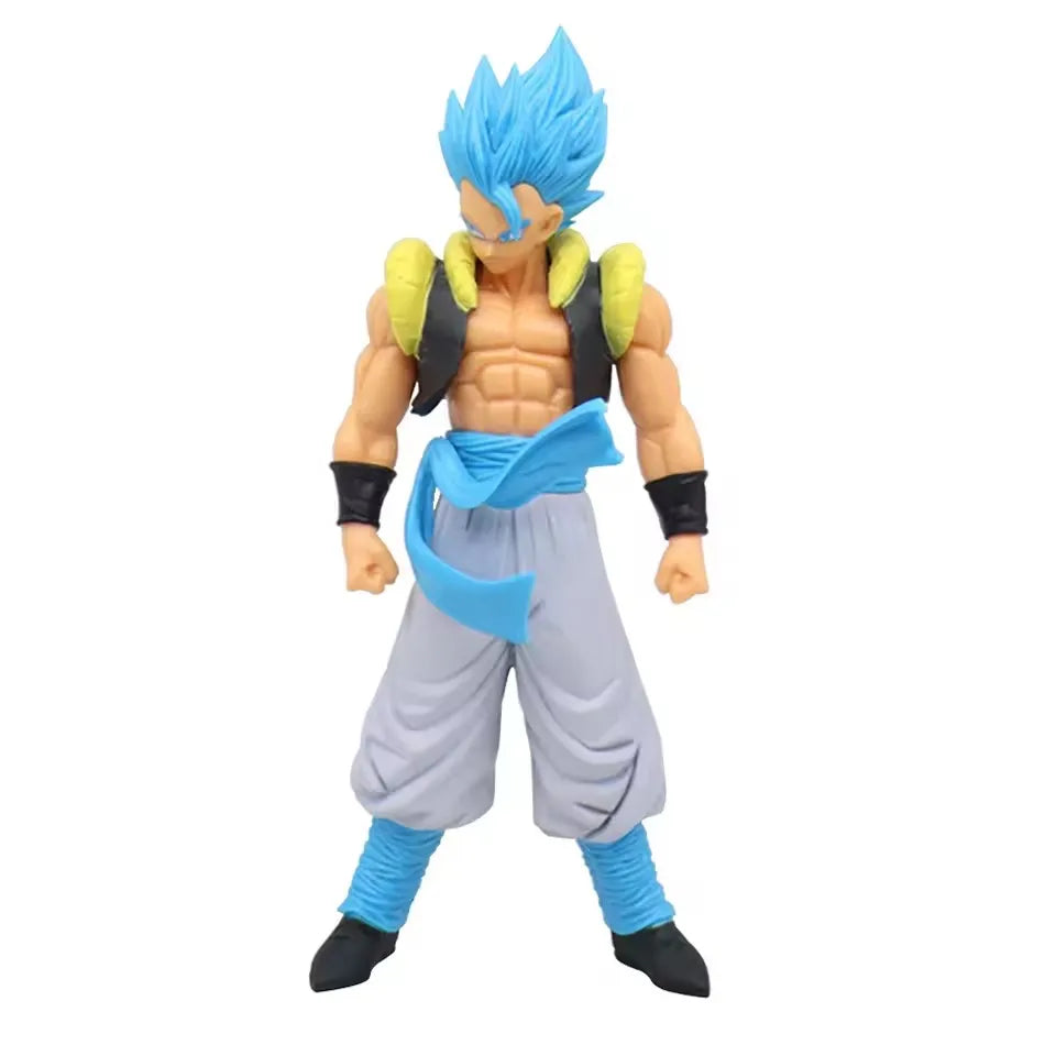 Anime 17-18CM Dragon Ball Z Super Saiyan Son Goku Broly Vegeta Anime Action Figure Model Gifts Collectible Figurines for Kids Quick Pick Grocers
