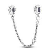 2025 Hot Sale Charms Bead 925 Sterling Silver Pink Butterfly Luminous Firefly Dangle Fit Bangle Bracelet Necklace DIY Jewelry Econic Blanks