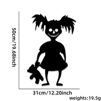 Halloween decoration room door stickers window decor skeleton hand pumpkin DIY devil witch hat glass window stickers ghost Econic Blanks