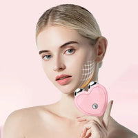NEW Micro Current Beauty Device Mini Portable Face Lifting Roller Slimming Massager EMS Delicate Contour Firming Facial Care Quick Pick Grocers