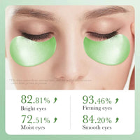 60pcs Aloe Vera Collagen Eye Mask Anti Dark Circles Removal Eyes Bags Moisturizing Firming Eye Patches Eyes Skin Care Products Quick Pick Grocers
