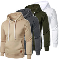 Four hoodies in beige, gray, green, and white with 'ANIMAL GAME' branding.