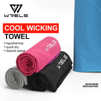 WRELS Towel Sports Quick-drying Super Absorben Outdoor Cooling Towel Fitness sports gym Running quick Dry Cool Towel Soft Gym Quick Pick Grocers