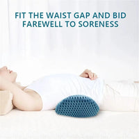 Breathable Memory Cushion Interior Accessories Bed Sleeping Pillow Car Seat Waist Pillow Lumbar Support Pillow Foam Car Cushion Econic Blanks