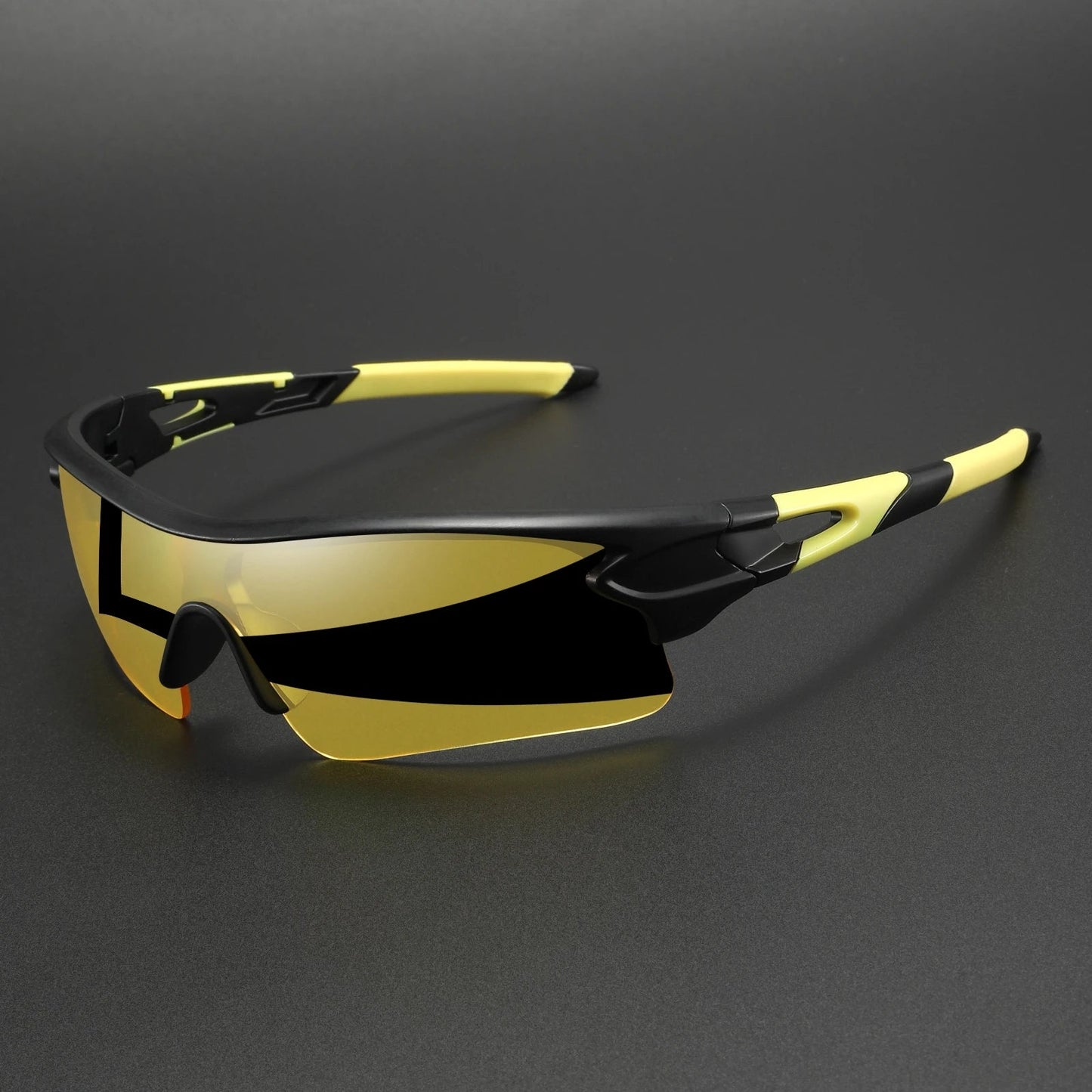 New UV400 Protective Sports Eyewear - Lightweight Full-Cover Lens, Unisex Wrap-Around for Cycling, Hiking & Daily Use Quick Pick Grocers