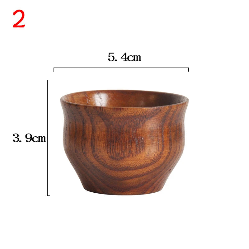 Wooden Big Belly Cups Handmade Natural Spruce Wood Cups Beer Tea Coffee Milk Water Cup Kitchen Bar Drinkware for Kitchen Quick Pick Grocers